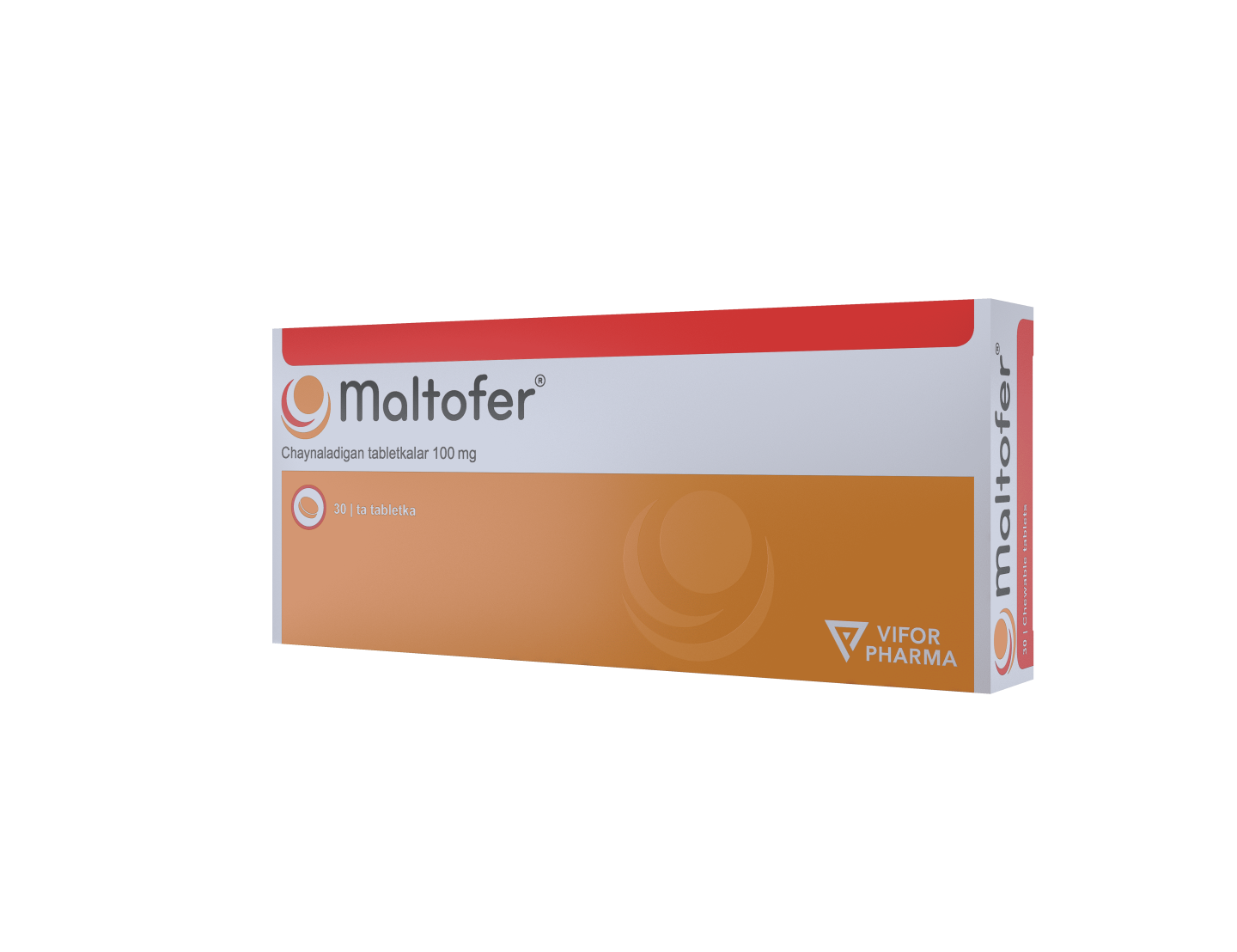 МАЛЬТОФЕР таблетки 100мг N30