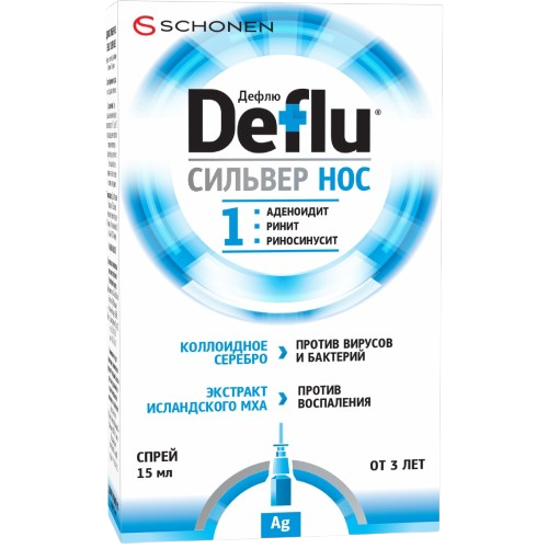 DEFLYU SILVER BURUN sprey 15ml