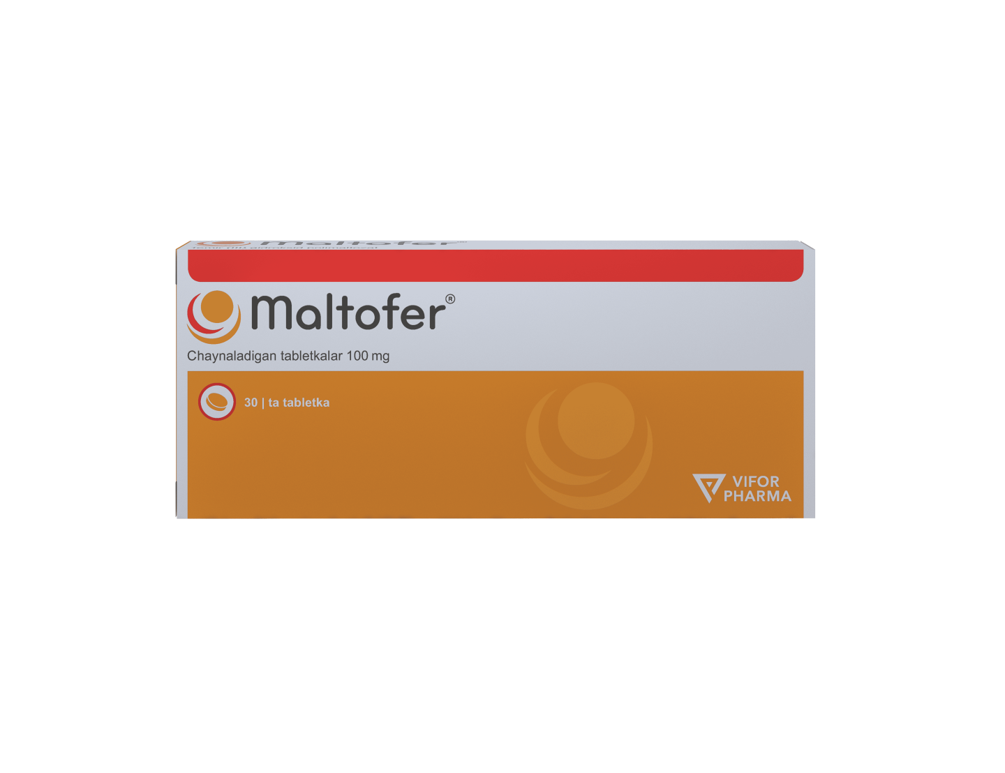 МАЛЬТОФЕР таблетки 100мг N30