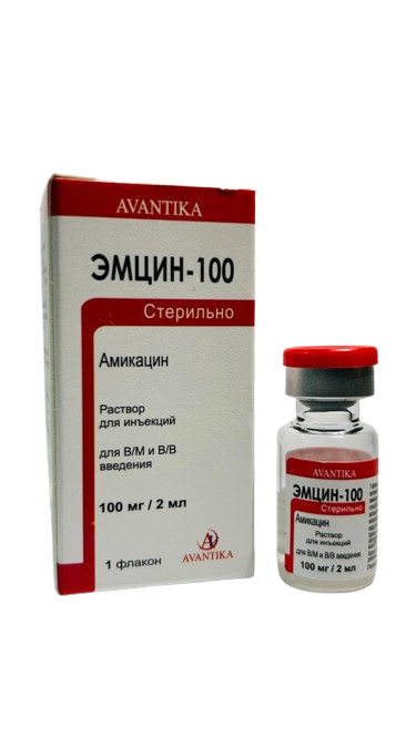 ЭМЦИН-100 раствор 100мг/2мл