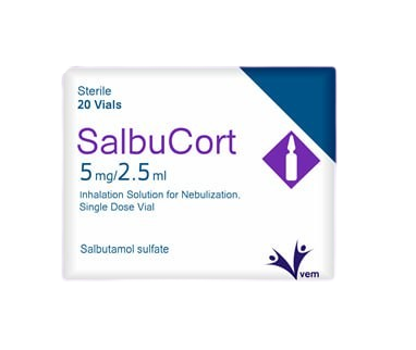 SALBUKORT eritma 5 mg/2,5 ml N20