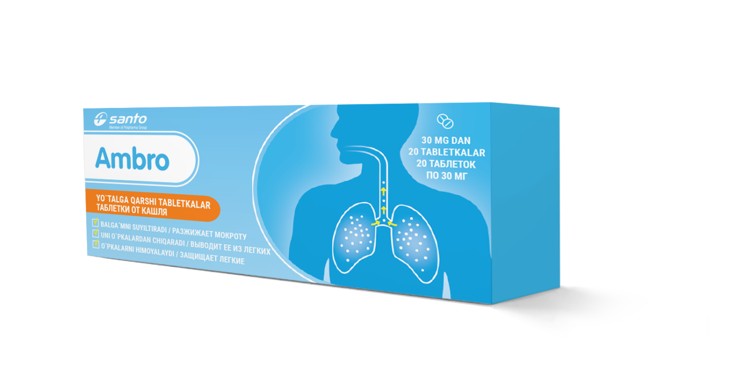 AMBRO tabletkalari 30mg N20