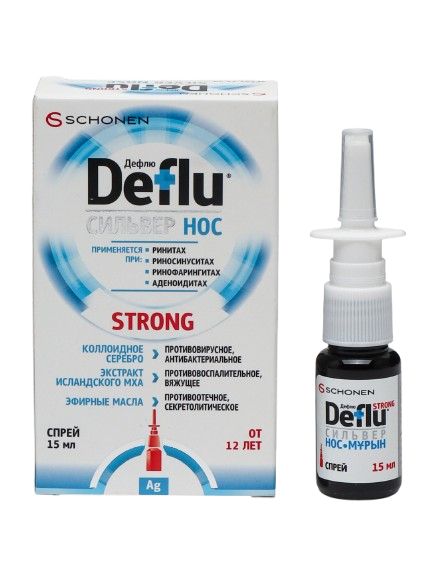 DEFLYU SILVER BURUN STRONG sprey 15ml