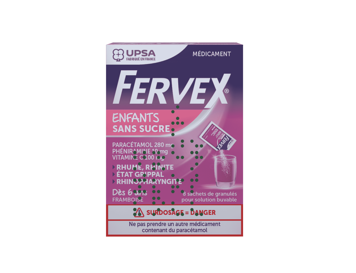 FERVEKS BOLАLАR UCHUN QАNDSIZ granulalar 3g N8