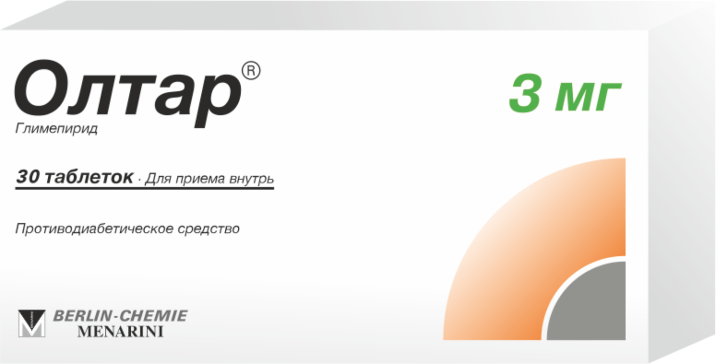ОЛТАР таблетки 3мг N30