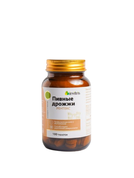 ПИВНЫЕ ДРОЖЖИ РЕНТЕКС таблетки N100