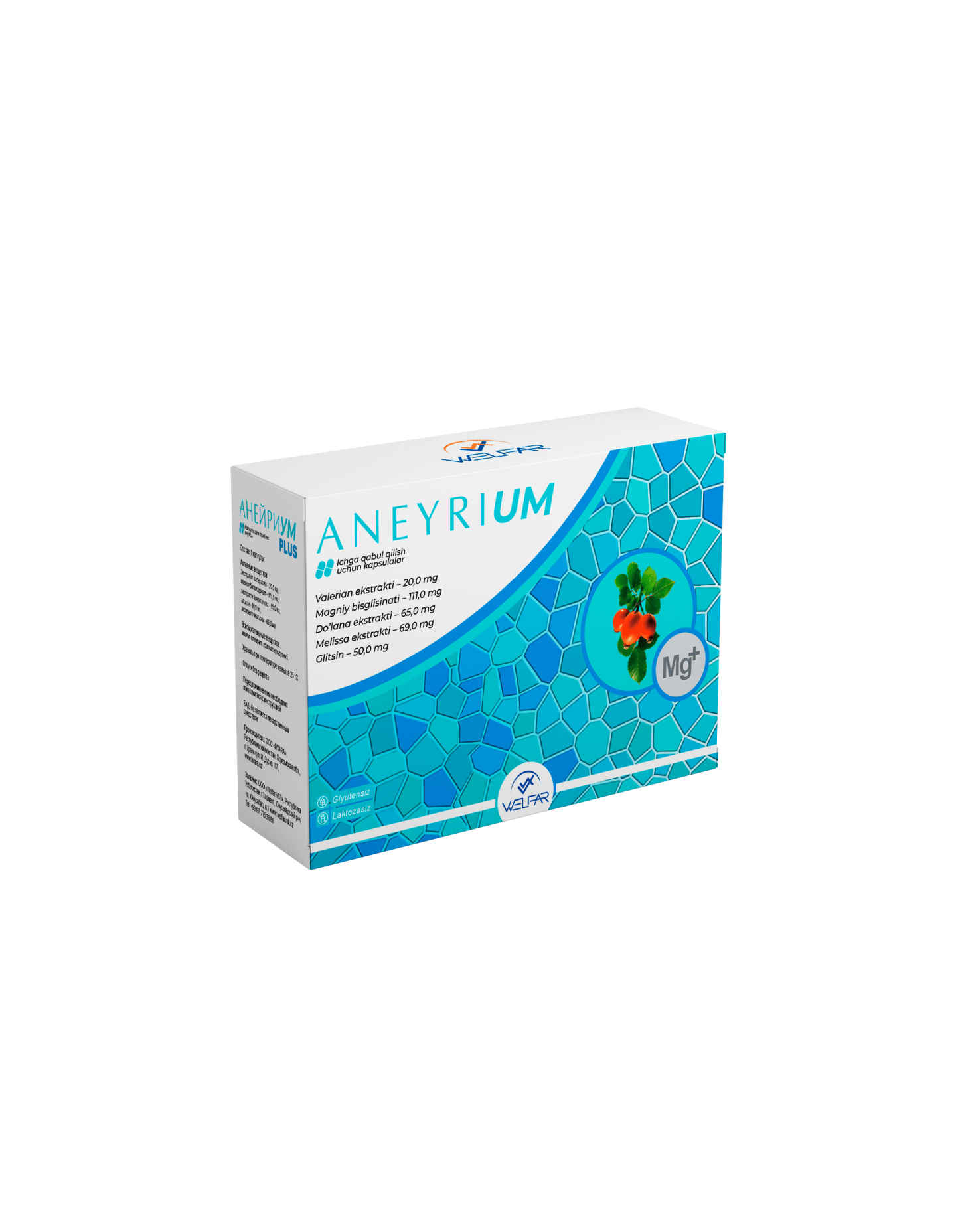 ANEYRIUM 0,5 kapsulalar  N 20