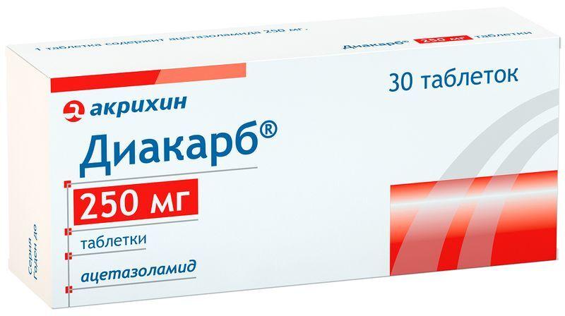 DIAKARB 0,25 tabletkalari N30