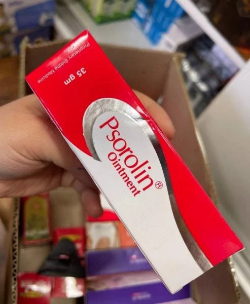 Psoriaz uchun terapevtik innovatsion krem ​​"Psorolin malhami"