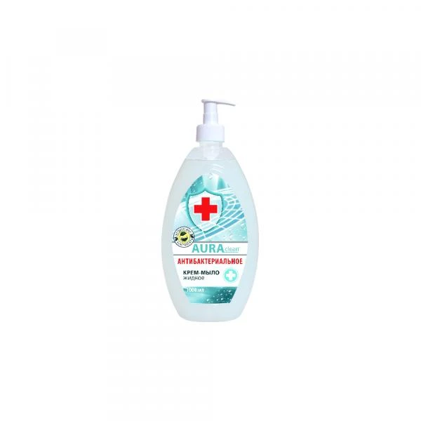 AURA Jidkoe krem-milo Antibakterialnoe 1000 ml s dozatorom