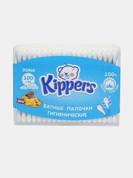 Ватные палочки "Softcare", "Kippers" 100 шт