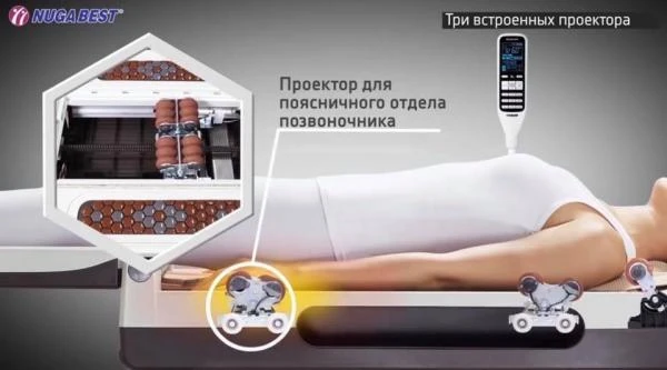 Кровать-массажёр N5 NUGA BEST