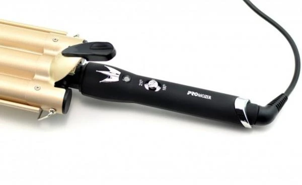 Щипцы для завивки волос с 3 бочками, promozer mz-66182-3