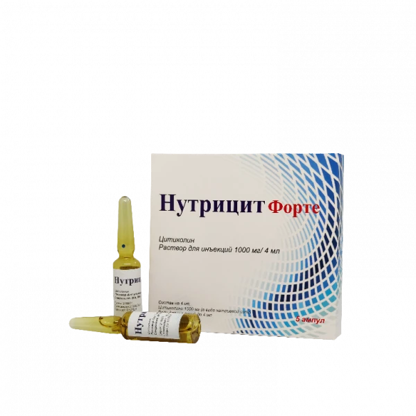 НУТРИЦИТ ФОРТЕ раствор 1000мг/4мл 4мл N5