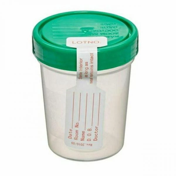 Konteyner polimerniy dlya sbora biomaterialov ne sterilniy