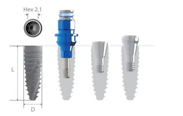 Имплантаты INNO-SUBMERGED NARROW