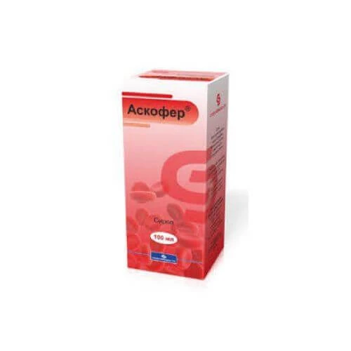 АСКОФЕР раствор для инъекций 2мл 100мг/2мл N3