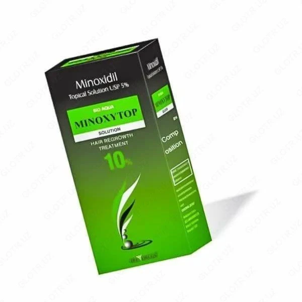 Preparat Minoxytop 10% dlya rosta volos