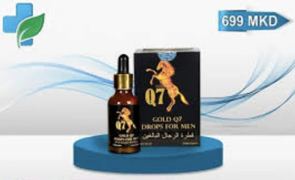 Erkaklar uchun Afrodizyak - Q7 Oltin makaron