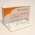 СИНТОМИЦИНА 0,25 суппозитории вагинальные N10