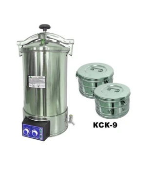 25 l hajmli bug'li sterilizator (avtoklav), kichik o'lchamli