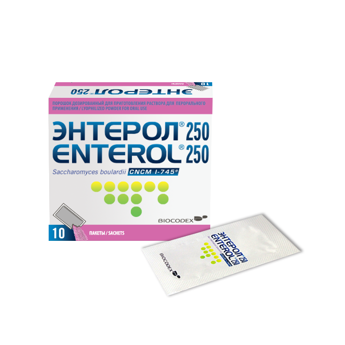 ЭНТЕРОЛ 0,25 порошок N10