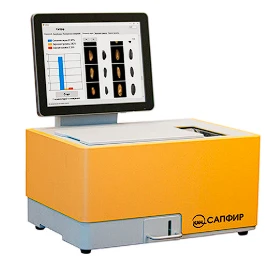 Analizator soderjaniya sornoy i zernovoy primesey SAPFIR