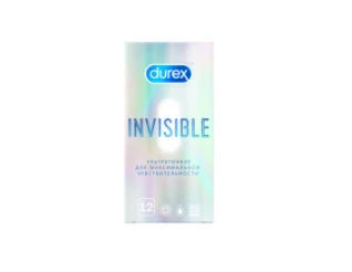 Презервативы Durex Invisible №12 (ультратонкие)
