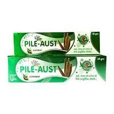 Pile aust ointment hemoroid kremi (Hindiston)