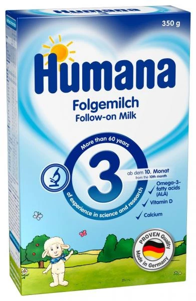 HUMANA 3 350 gr detskaya smes