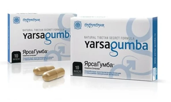 Erkaklar uchun kapsulalar "Yarsagumba"