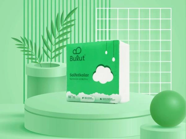 Salfetki Bulut 23x23, 100sht