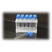 Probirka silindricheskaya s vintovoy siney krishkoy