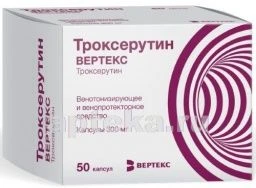 TROKSERUTIN VERTEKS 0,3 kapsulalar N100