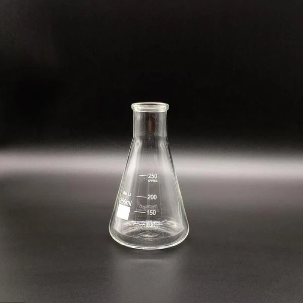 Коническая колба (колба Эрленмейра) широкое горлышко 250 мл