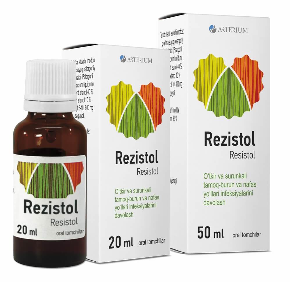 РЕЗИСТОЛ капли оральные 50мл