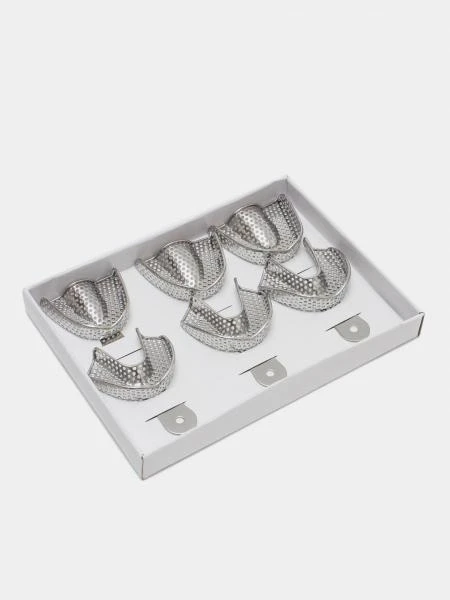 Слепочные ложки из нержавеющий стали Impression tray set from Stainless steel (L,M,S 6 pcs)