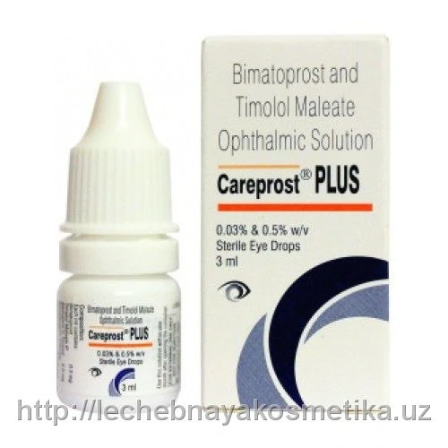 Sredstvo dlya uvelicheniya resnis Careprost Plus