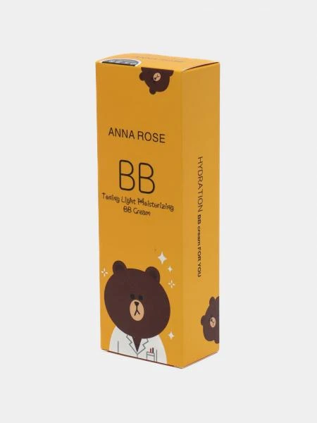Tonal BB krem Anna Rose korrektlovchi va namlovchi