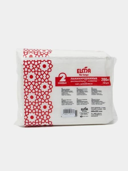 L Elma dispenser uchun salfetkalar 100 dona (217)