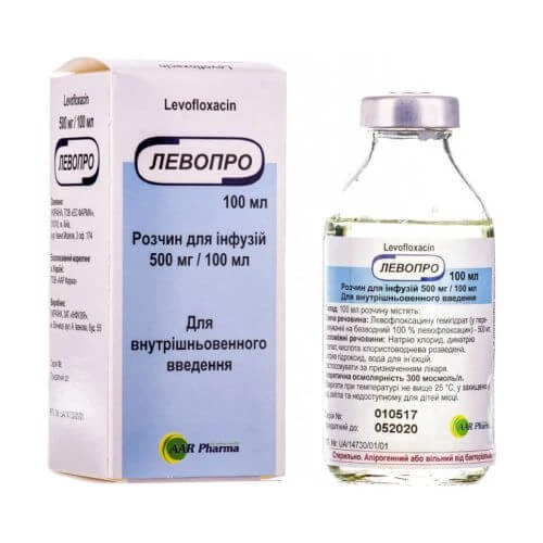 LEVOPRO infuziya uchun eritma 100ml 0,5%