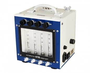 Аспиратор воздуха автоматический четырёхканальный с комбинированным питанием АПВ 4-12/220В-40 исп. 1