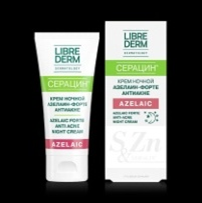 Librederm серацин крем ночной азелаин-форте 50 мл