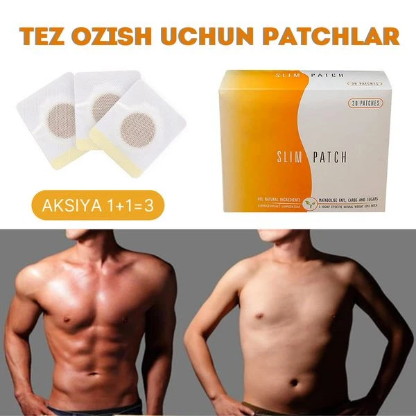 Slim patch ozdiradigan plastir