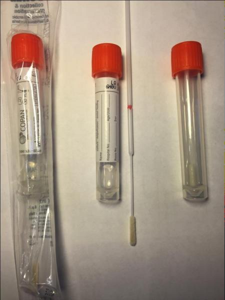 Микробиологический набор для транспортировки образцов с пит.средой