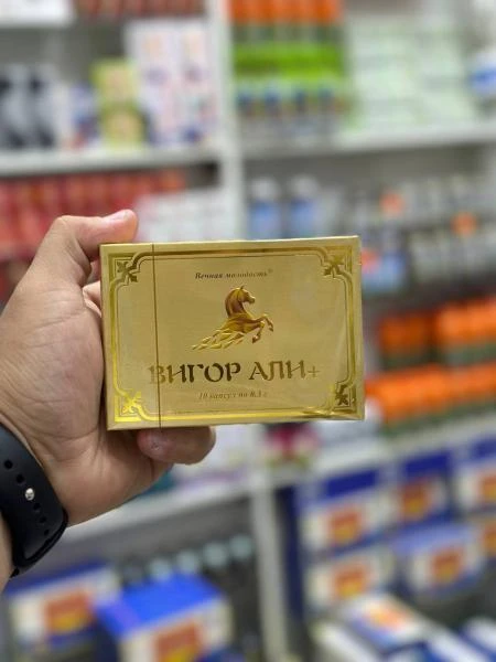 Erkaklar salomatligi uchun "Vigor ALI +" preparati