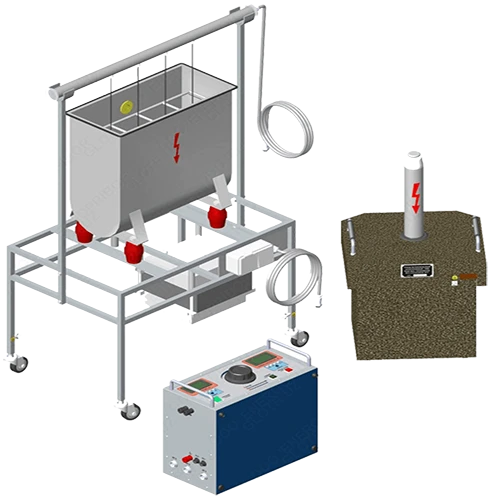 Стенд высоковольтный испытательный DTE-50-4D