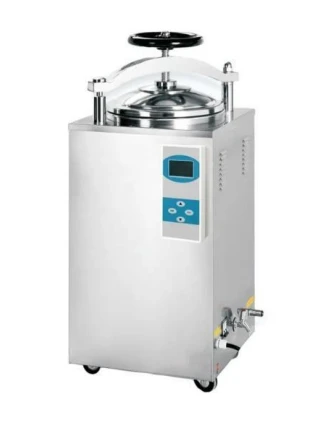 Vertikal bug'li sterilizator (avtoklav) JIBIMED modeli LS-75HD, hajmi 75l