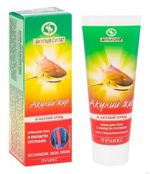 Shark yog ' tanasi va qo'shma joylari uchun krem