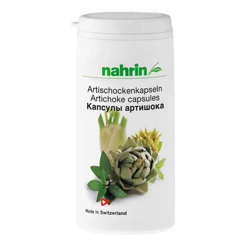 Artishok kapsulalar  Swiss Nahrin, Shveysariya, detoks